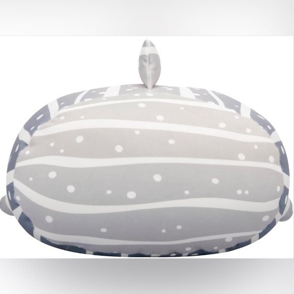 NWT Squishmallows Stackables 12-Inch Sachie the Grey Striped Whale Shark - Picture 2 of 7